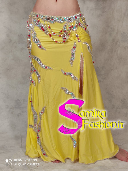 Extra Cairo03 - Bellydance Costume Stretch - Yellow