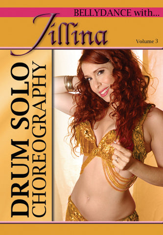 Dvd Belly Dance with Jillina - Drum Solo Choreography. Vol 3"