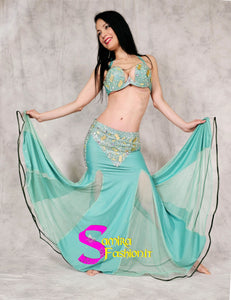 Extra Super Lux Stretch 500 - Belly Dance Costume - Water