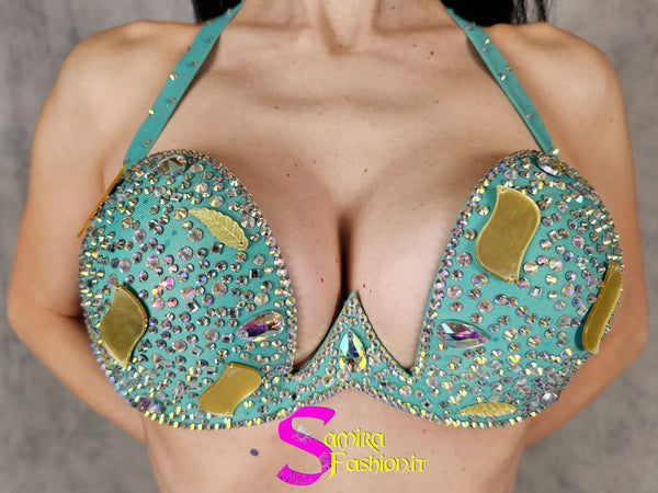 Extra Super Lux Stretch 500 - Belly Dance Costume - Water