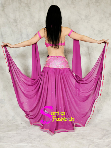 Extra Lux Sharki Princess 600 - Belly Dance Costume - Magenta