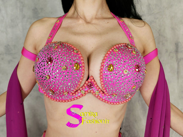 Extra Lux Sharki Princess 600 - Belly Dance Costume - Magenta