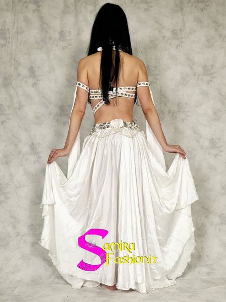 Extra Lux Sharki Princess 603 - Belly Dance Costume - White