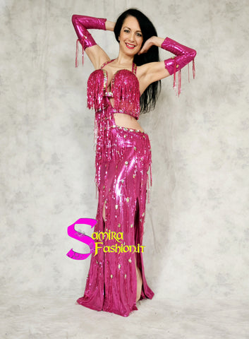 Extra Lux Dress 902 - Belly Dance Costume - Fragola