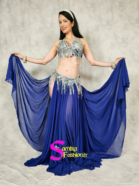 Extra Lux Sharki 802 - Belly Dance Costume - Bluette