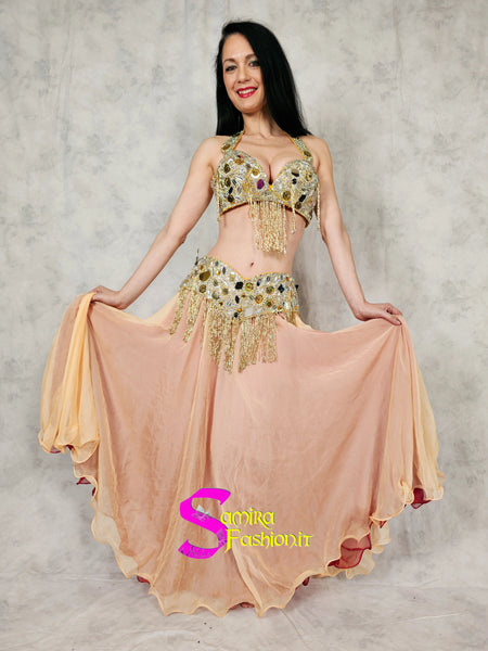 Extra Lux Sharki 803 - Belly Dance Costume - Gold