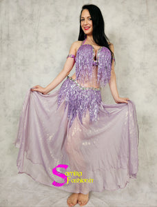 Extra Lux Sharki 805 - Belly Dance Costume - Lilla