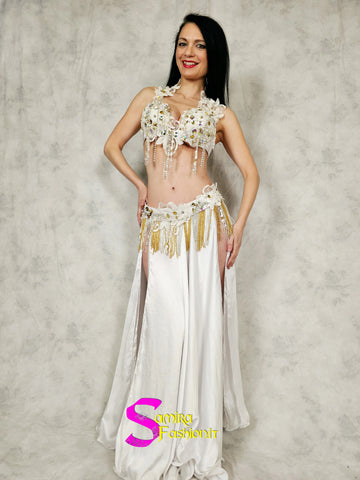 Extra Lux Sharki 820 - Belly Dance Costume - White