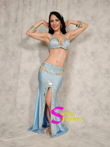 Extra Super Lux Stretch 519 - Belly Dance Costume -  Celestial