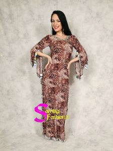 Gallabeya Nancy Baladi/Saidi - Fantasy Leopard (Bellydance - Danza del Ventre)