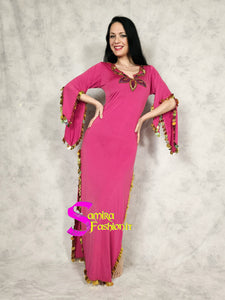 Gallabeya Nancy Baladi/Saidi - Fucsia (Bellydance - Danza del Ventre)