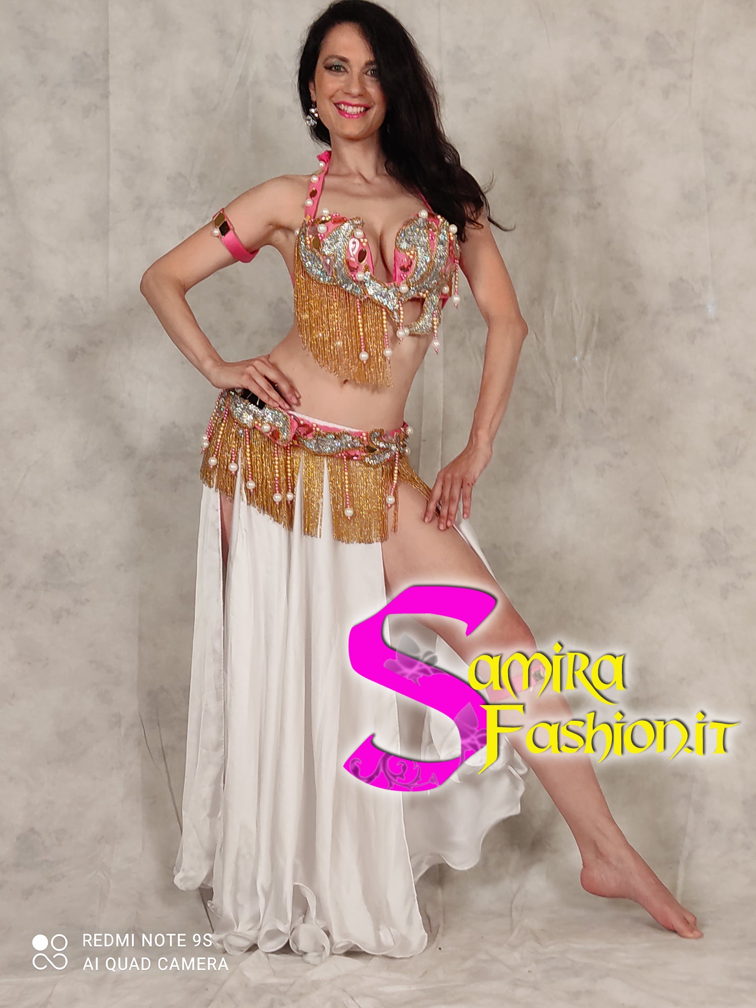 Oriental Glam 02 - Bellydance Costume Raks Sharki - Pink