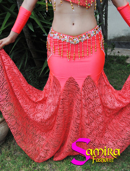 Bellydance Stretch Glam 72 - Orange